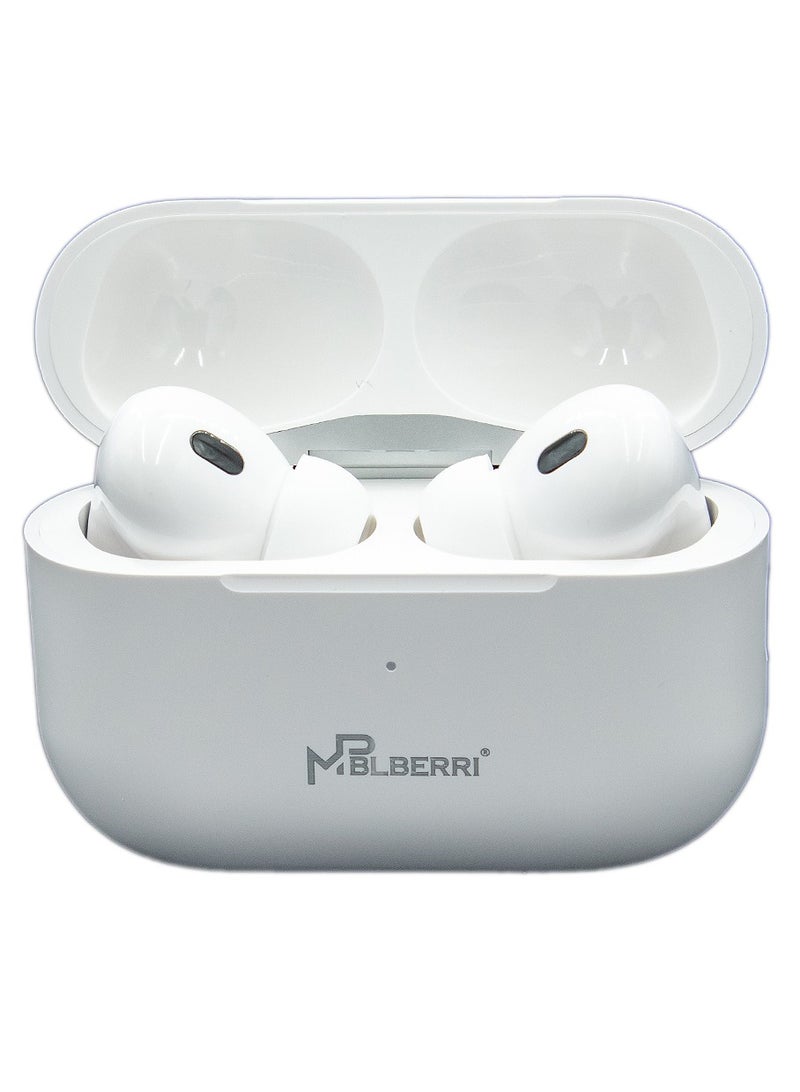 MP BLBERRI Wireless Earphone Generation Pro 2 - White - Image 1