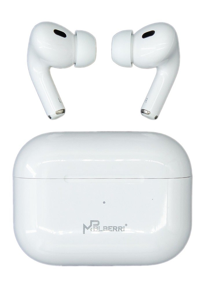 MP BLBERRI Wireless Earphone Generation Pro 2 - White - Image 5