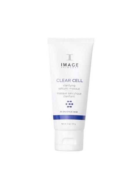 Clear Cell Clarifying Salicylic Masque Exfoliating Kaolin Clay Facial Mask With Mattifying Effect 1.7 Oz