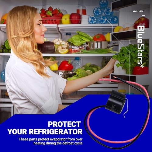 BlueStars W10225581 Refrigerator Bimetal Defrost Thermostat Replacement - Compatible with Whirlpool Kenmore - Replaces WPW10225581 PS11750673 AP6017375 2188824 2321799 W10260437 - Image 4
