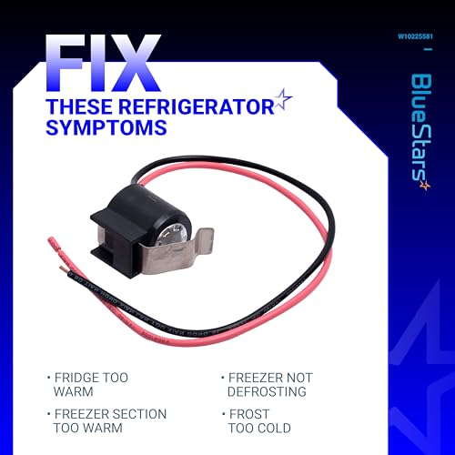 BlueStars W10225581 Refrigerator Bimetal Defrost Thermostat Replacement - Compatible with Whirlpool Kenmore - Replaces WPW10225581 PS11750673 AP6017375 2188824 2321799 W10260437 - Image 5