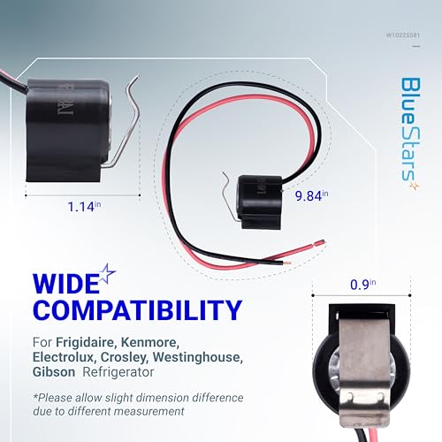 BlueStars W10225581 Refrigerator Bimetal Defrost Thermostat Replacement - Compatible with Whirlpool Kenmore - Replaces WPW10225581 PS11750673 AP6017375 2188824 2321799 W10260437 - Image 2
