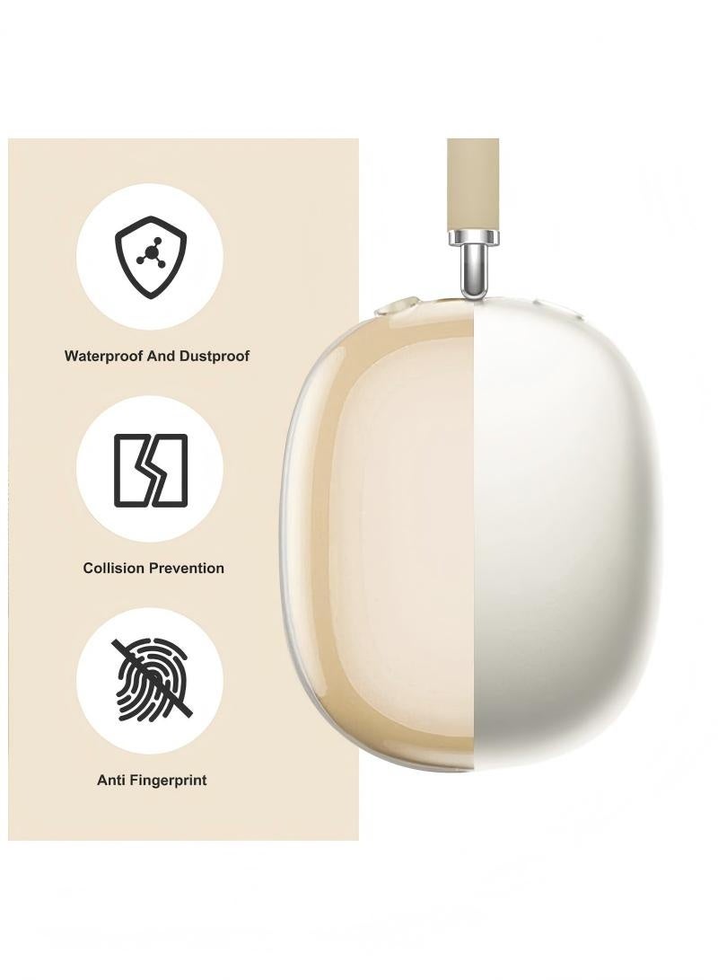 XQCK Silicone Headphone Case ,Pertain For AirPods Max Headphones, Anti Scratch，Sweat Proof,3 in 1 Ear Pad Covers/Ear Cups Cover/Headband Cover - Image 2