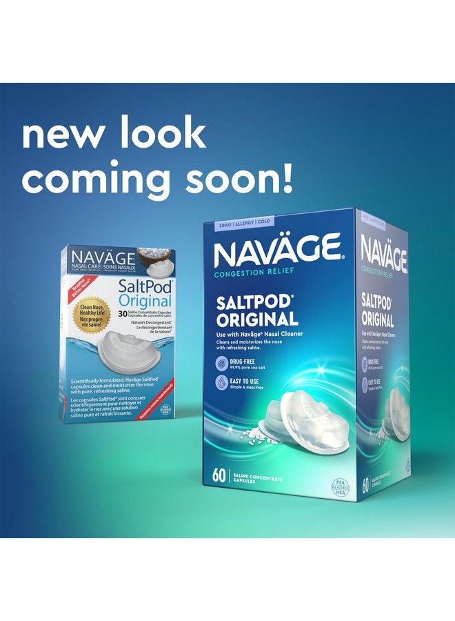 Navage SaltPod Bundle 3 30-Packs (90 SaltPods) - Navage Salt Pod Refills Only - Exclusively Designed for The Navage Nasal Irrigation System - Sinus Rinse and Saline Pods for Fast and Soothing Relief - Image 2