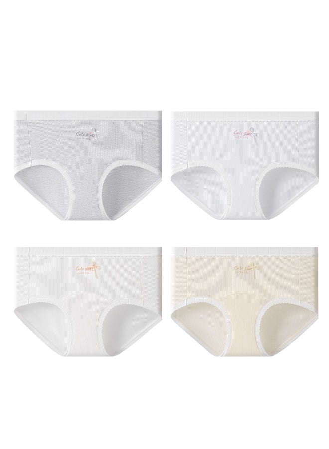 Yiershuang [10a Antibacterial Pure Cotton Crotch] Women's Underwear, Summer A-class Baby Cotton Cute Girls' Triangle Panties