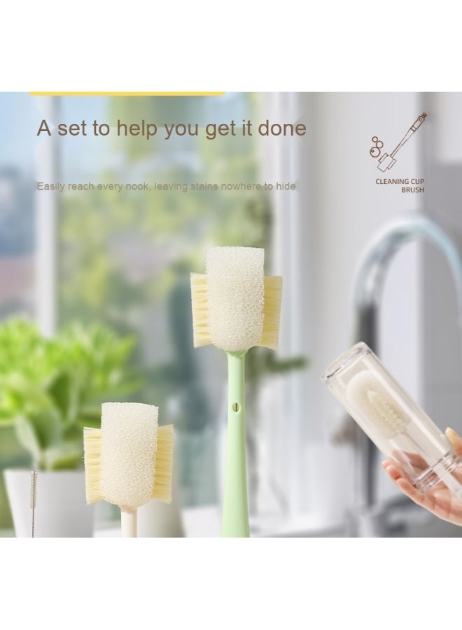 NIBEMINENT Multi-Purpose Baby Bottle Pacifier And Straw Cleaning Brush - Image 2