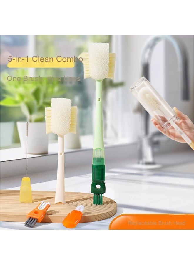 NIBEMINENT Multi-Purpose Baby Bottle Pacifier And Straw Cleaning Brush - Image 3