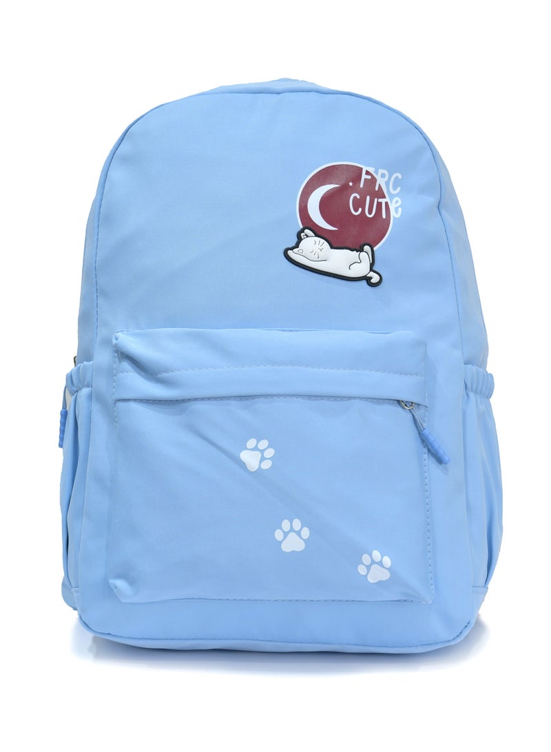 School Bag With Laptop And Tablet Pocket (Blue) - Image 1