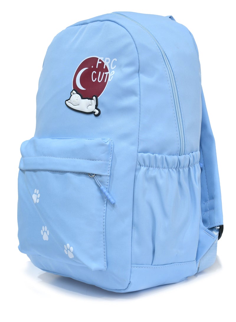 School Bag With Laptop And Tablet Pocket (Blue) - Image 2