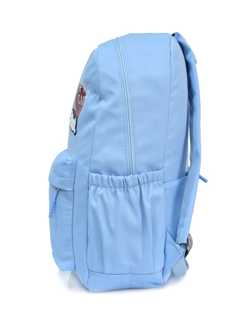 School Bag With Laptop And Tablet Pocket (Blue) - Image 3