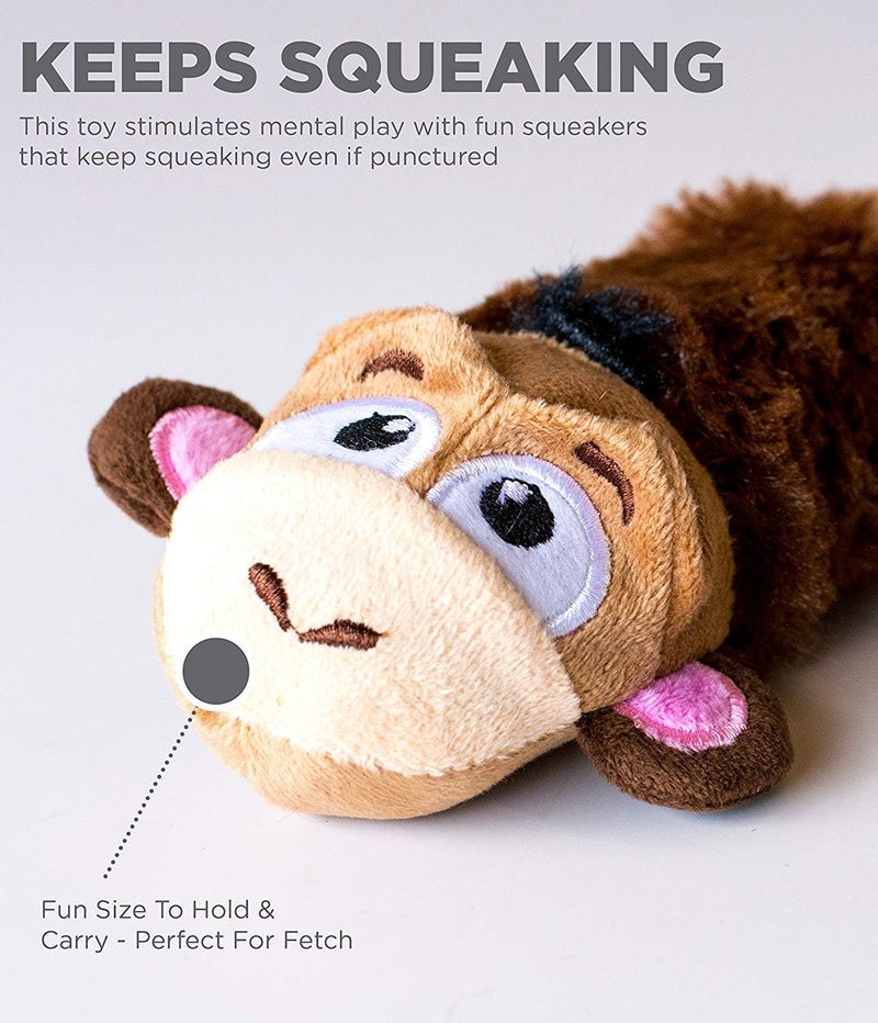 Petstages Pet Stages Lil Squeak Monkey, one size - Image 2