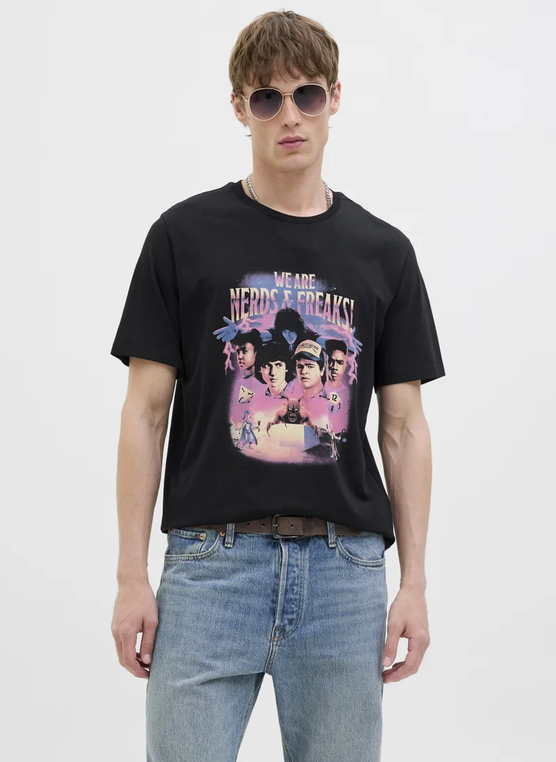 JACK & JONES Jorstranger Crew neck T-Shirt