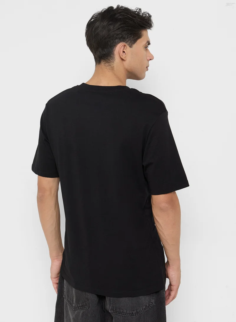 جاك اند جونز Stranger Things Crew neck T-Shirt