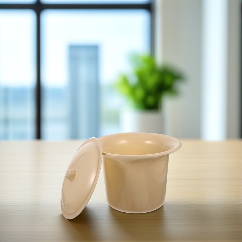 Household Urinal Thick Chamber Pot Multi-function Urinal Pot Kids Spittoon with Lid - Image 5