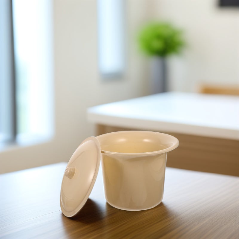 Household Urinal Thick Chamber Pot Multi-function Urinal Pot Kids Spittoon with Lid - Image 3