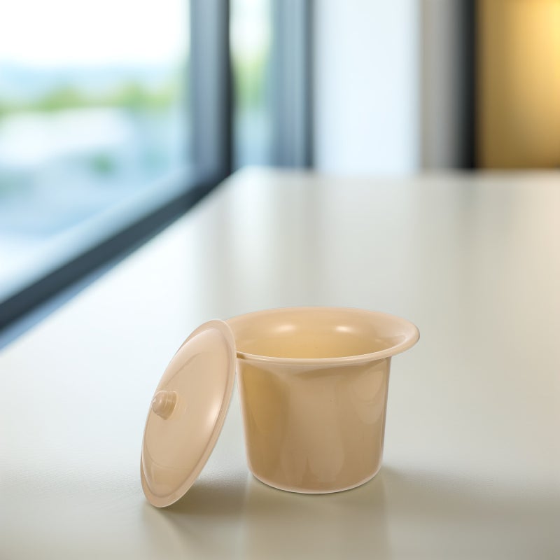 Household Urinal Thick Chamber Pot Multi-function Urinal Pot Kids Spittoon with Lid - Image 4