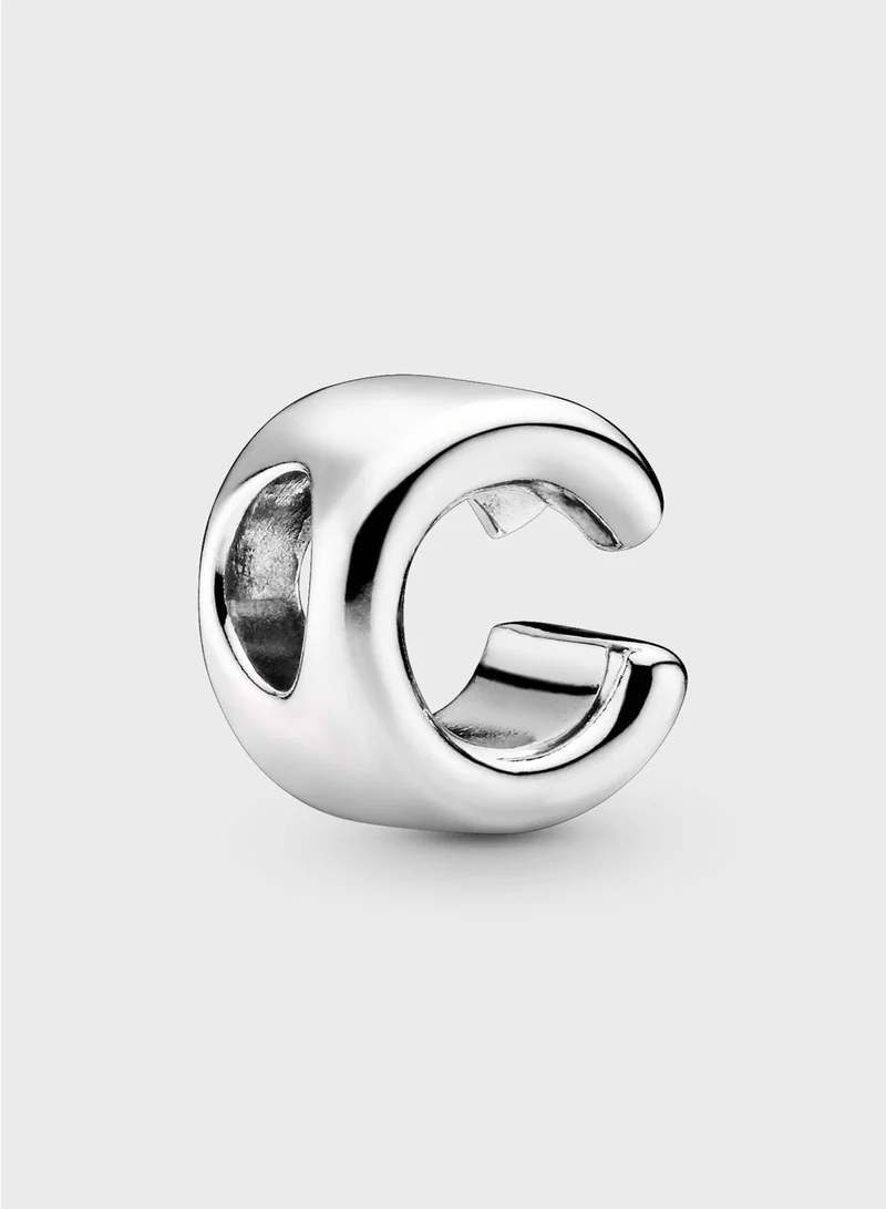 PANDORA Letter C Alphabet Charm