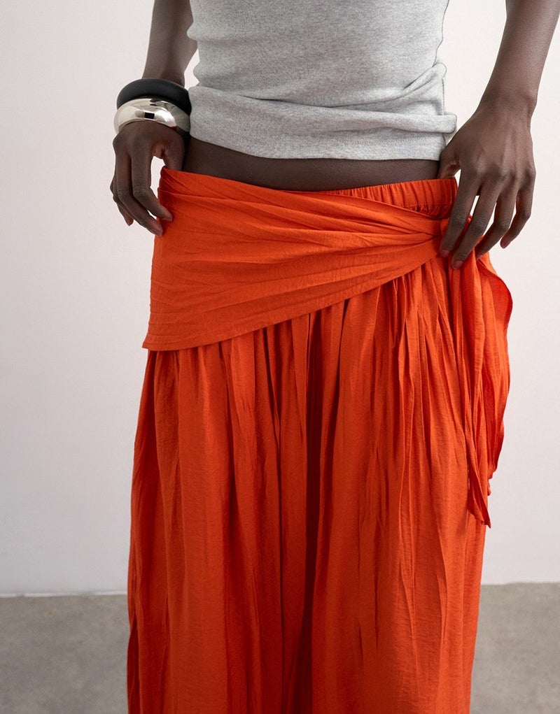 TOPSHOP Crinkle  Skirt Woven - Image 4
