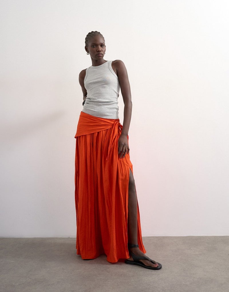 TOPSHOP Crinkle  Skirt Woven - Image 1