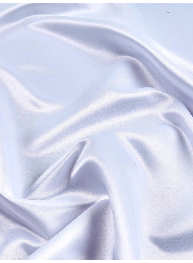 JewelOnPalette Bridal Duchess Satin Fabric, Peau de soie, Matt finish, 56 inch width, Cut By The Meter Yard, Heavy Quality for Gowns, Dresses and Formal Wear - Image 2