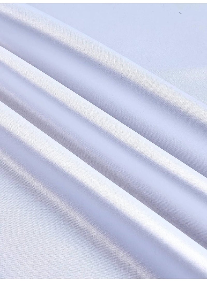 JewelOnPalette Bridal Duchess Satin Fabric, Peau de soie, Matt finish, 56 inch width, Cut By The Meter Yard, Heavy Quality for Gowns, Dresses and Formal Wear - Image 3