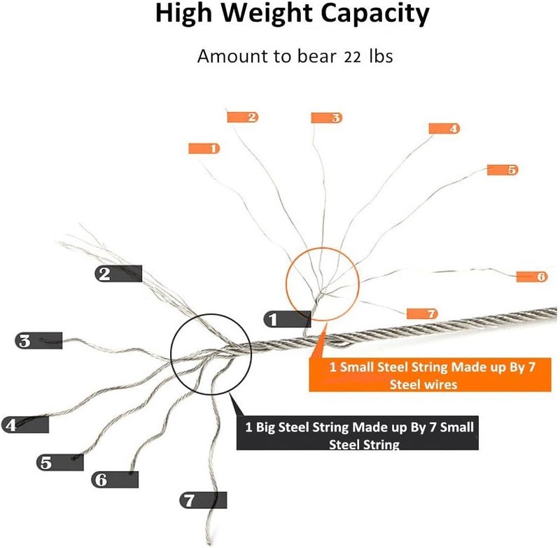 BESy Retractable Clothesline SUS304 Stainless Steel Clothes Dryer with Adjustable Stainless Steel Rope String Hotel Style Heavy Duty,9.2 Feets,Polished Chrome Finish, Round Style - Image 5