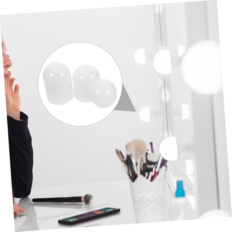 10pcs Vanity Light Globe Shades Easy to Install Makeup Mirror Light Covers for Bathroom Fixtures Replacement Lamp Shades for - Image 4