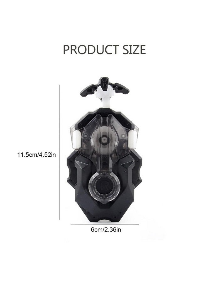 Esste Launcher and Grip, Battling Tops Burst B-184 Custom Bey Launcher LR Left Right Spin DB Layer System (Black Set) - Image 5