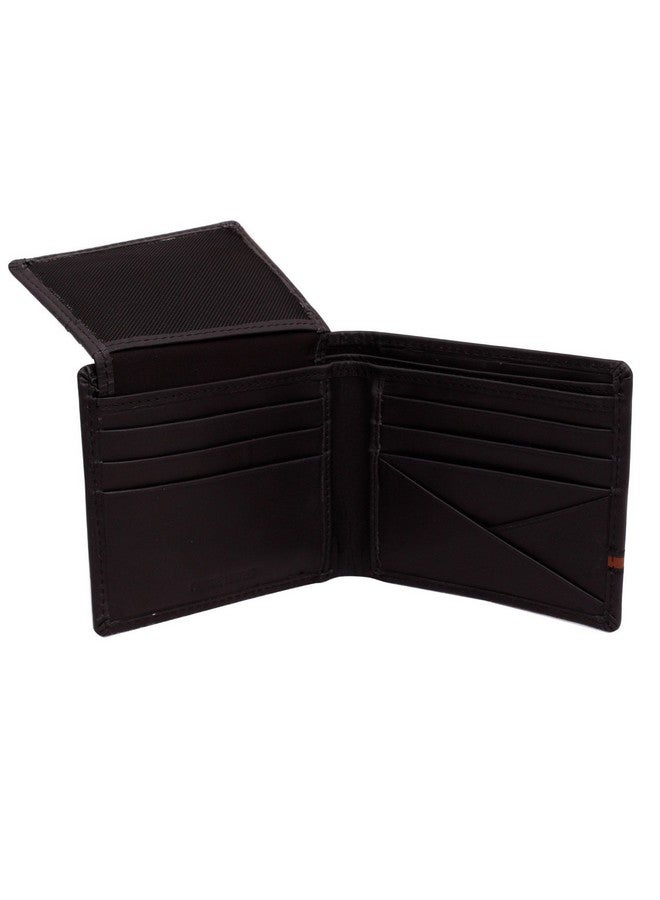 fastrack محفظة متعددة طي مزدوج جلدية أصلية للرجال من فاستراك (C0368Lbk02) - Image 4