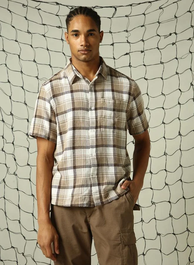 Hubberholme Men Multicolor Shirts - Oversized Fit with a Stylish Look