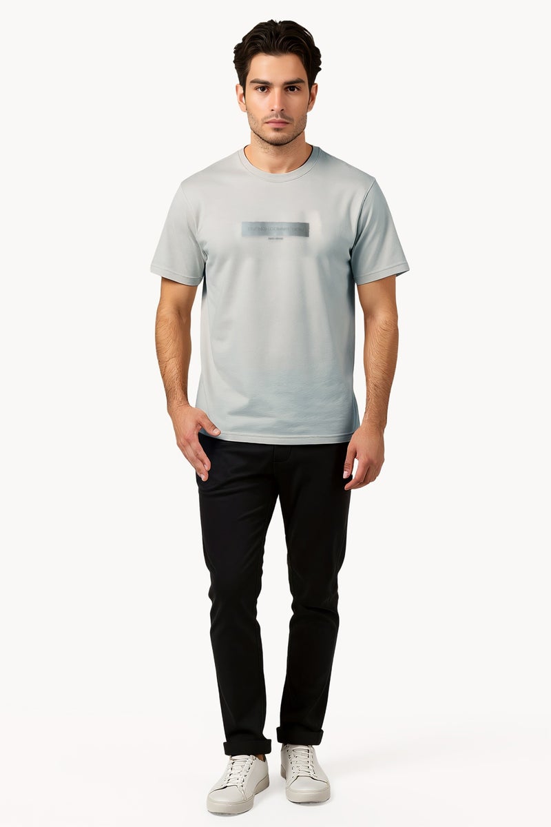French Connection Tangle Rubber Print Logo Crew Neck T-Shirt  - Image 1