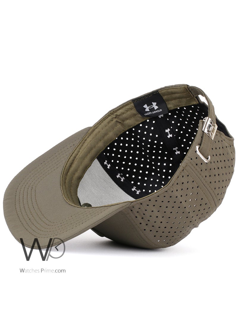 Armour Products Under Armour Snapback hip hop Cap Grey Color Cotton Hat For Men's - Image 4