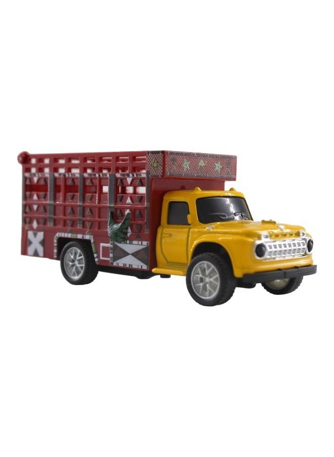 Rally Die Cast  Mini Pull Back Truck  Vehicle Model Toy Play Set for kids  - Image 3