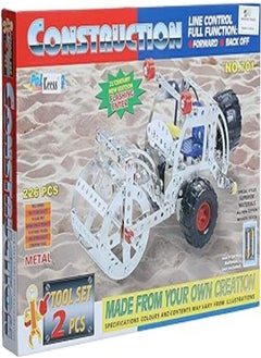 OR Construction Vehicles-Shaped Mecano - 226 Pieces 