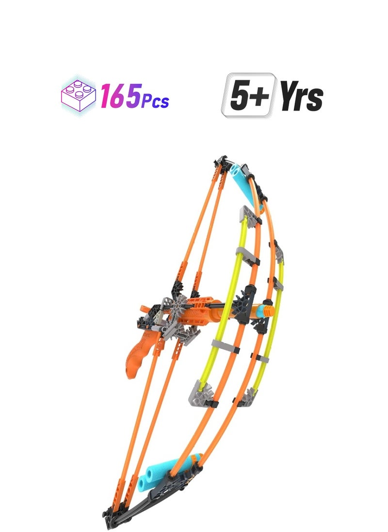 Basic Fun K'NEX K-Force Battle Bow - Build and Blast Set - Customizable Construction Toy for Creative Play  - Image 1
