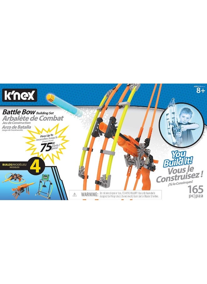 Basic Fun K'NEX K-Force Battle Bow - Build and Blast Set - Customizable Construction Toy for Creative Play  - Image 2