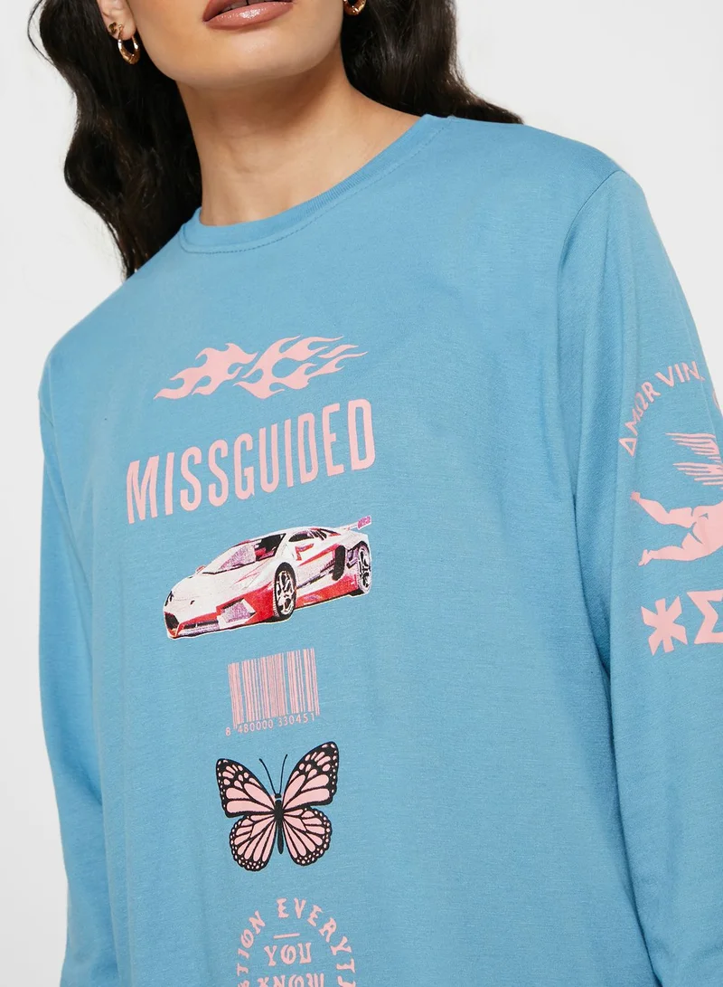 Missguided Oversized T-Shirt Dress