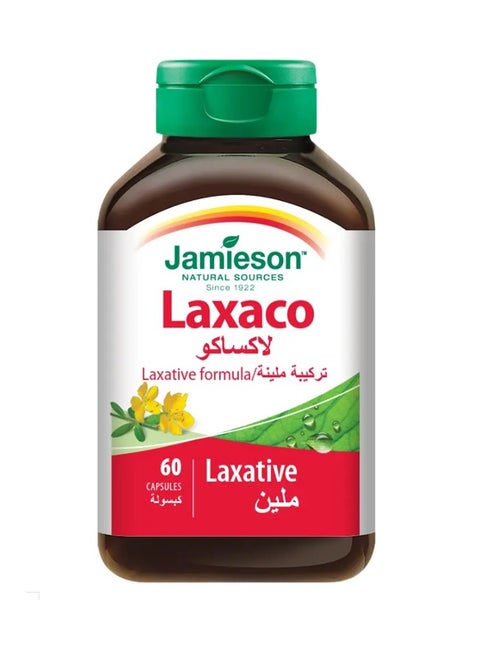 Jamieson Laxaco 60 Capsules Laxative Formula