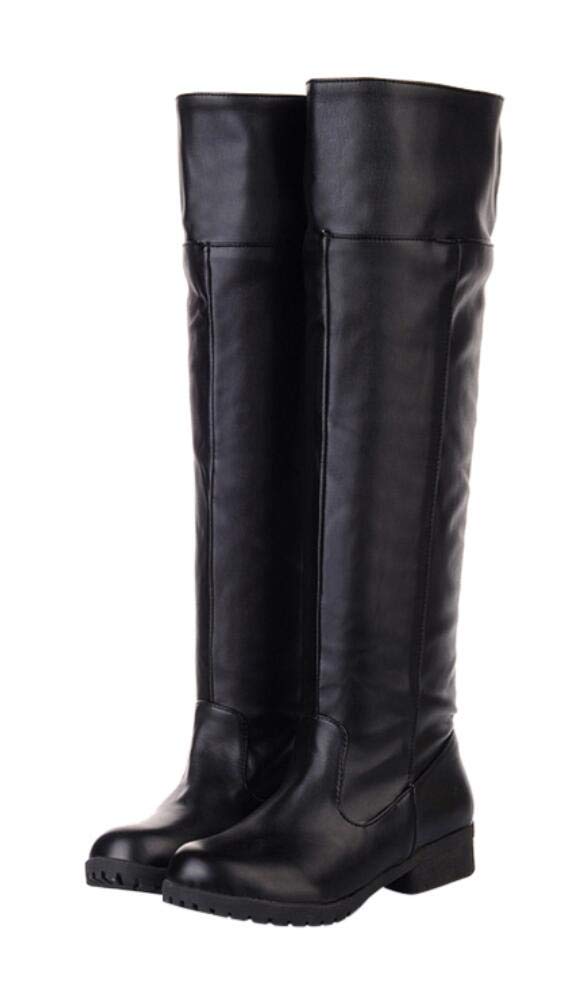 ACE SHOCK Mens Cosplay Boots Knee High Equestrian Riding Tall Boots Costume Shoes 10 - Image 2