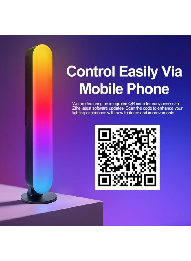 شريط إضاءة LED ذكي (قطعتان)، بأكثر من ١٠٠ وضع ديناميكي ووضع مزامنة الموسيقى - إضاءة خلفية للتلفزيون وإضاءة مزاجية للألعاب والأفلام وتزيين الغرفة - Image 5