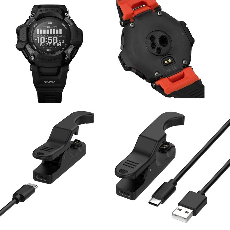 XBERSTAR Watch Charger Cord for Casio Watch GShock GBDH2000 Charging Cable Charger Adapter - Image 2