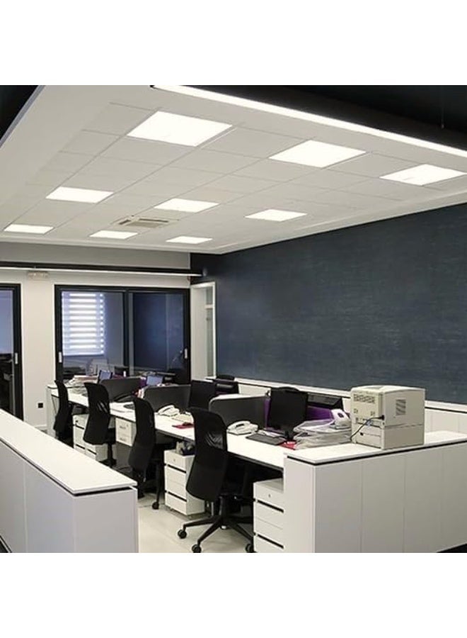 NOVEX 40W LED Panel Light – 60×60 cm, 4000K Neutral White, Eye Protection, Pack of 10 - Image 2
