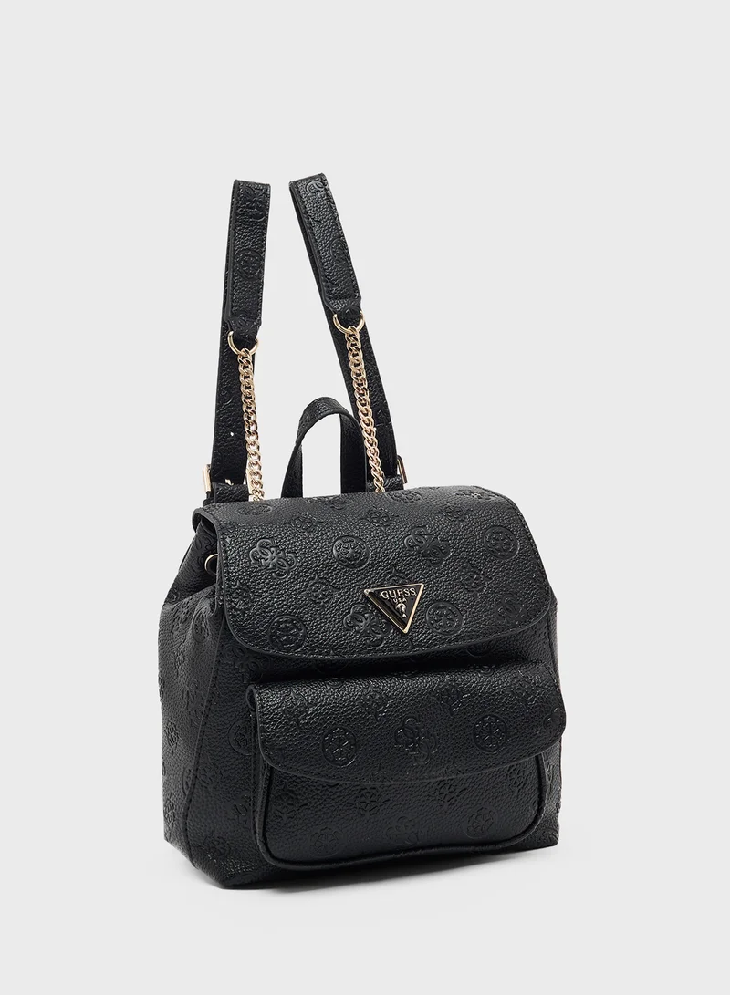 GUESS Cresidia Small Flap Backpack