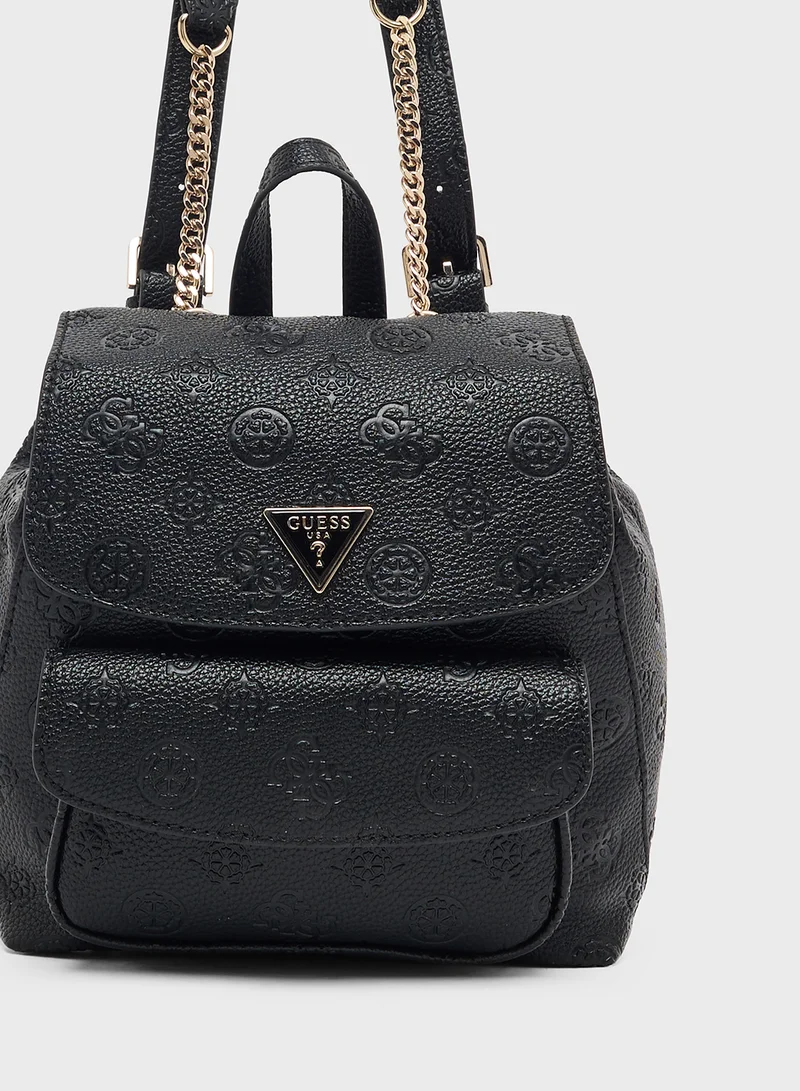 GUESS Cresidia Small Flap Backpack