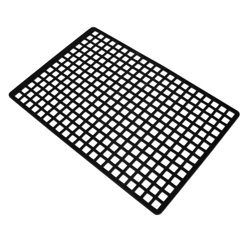 شبكة ملحقات أمتعة ونوافذ مطاطية محاكاة بلون أسود لسيارة صعودية Remote Control لـ Axial - Image 4