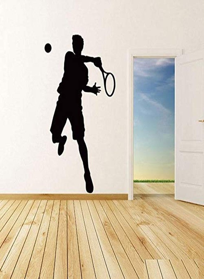 ARWY® Gym Wall Stickers New Tennis Sports Kids Wall Stickers for Children Vinyl Home Decoration Accessories Gym Bedroom Size(45X72 cm)
