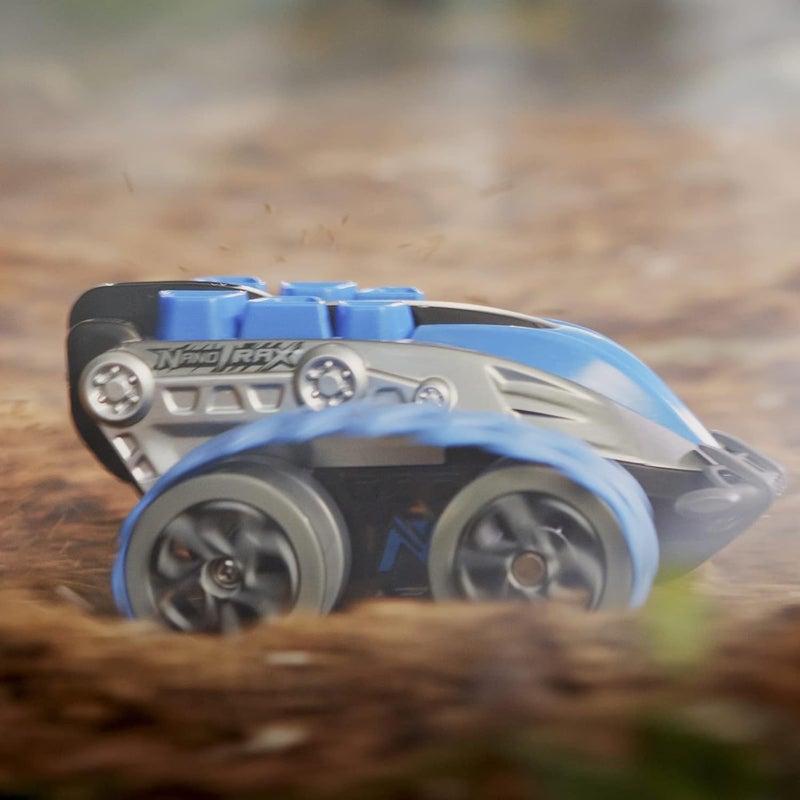 NIKKO RC Nano Trax - Blue, Remote Control Car, Ready to Spin-Climb-Conquer, 360-Degree Spin, 6 Years+ - Image 3