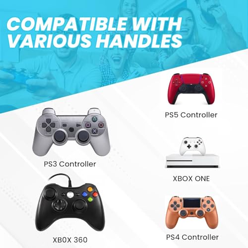 KACA 6 Pairs/12 PCS Controller Joystick Replacement Silicone Luminous Thumb Stick Grips Caps Cover Compatible with PS5 PS4 PS3 Xbox One/360 Game Controller - Image 5