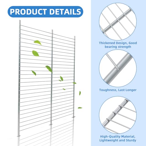 MTZUL W10838310 Upright Freezer Wire Shelf, Compatible with Whirlpool Freezer Rack, Replacement AP5988763 W10581578 4363360 W11187306, Adapted Refrigerator WZF34X20DW06 WZF34X16DW01 WZF34X18DW03 Etc. - Image 5