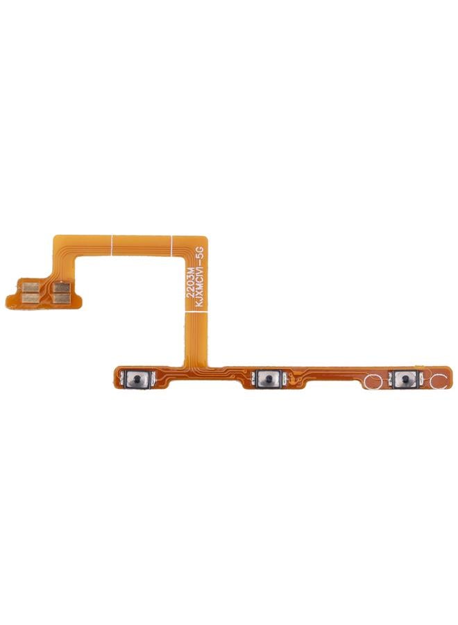 إيروريكس كابل مرن لزر الطاقة وزر الصوت لهاتف Xiaomi Civi - Image 1